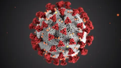 Foto de archivo virus Covid