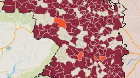 Mapa de alta incidencia por municipios