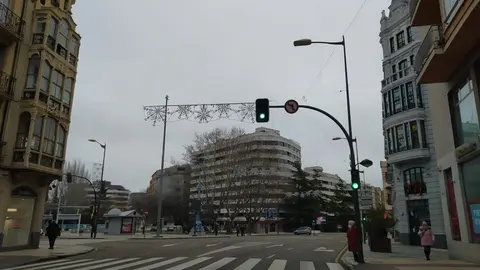 Vista de la Avenida de Portugal de Zamora