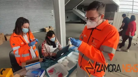 Imagen de archivo de vacunaciones en Ifeza