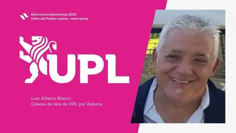 Luis Alberto Blanco, concejal del Ayuntamiento Manganeses de la Polvorosa por UPL y candidato a la presidencia de la Junta