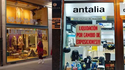 liquidación la rosa de oro antalia escaparate