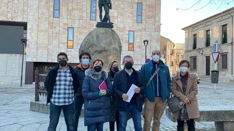 Candidatos de Zamora Decide a las elecciones autonómicas del 13F.