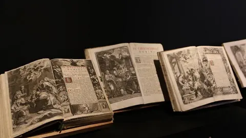 Presentación de la nueva exposición temporal Libros litúrgicos ilustrados en el Museo Diocesano