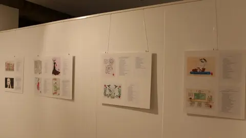 Exposición "Dibujando letras"