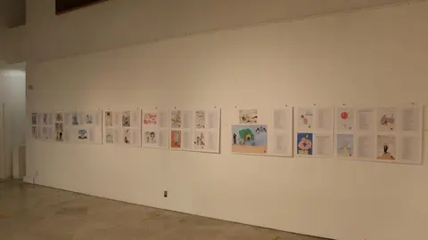 Exposición "Dibujando letras"