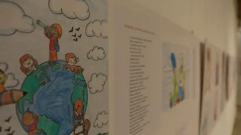 Exposición "Dibujando letras"