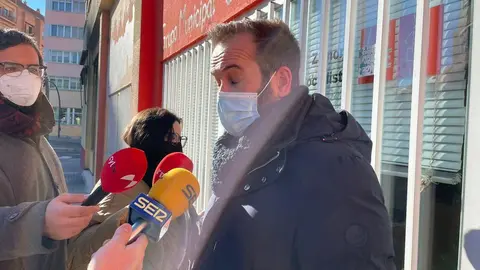 David Gago, portavoz grupo socialista en el Ayuntamiento de Zamora.