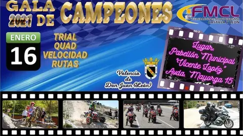 Gala de campeones de la Federación de Motociclismo de CyL