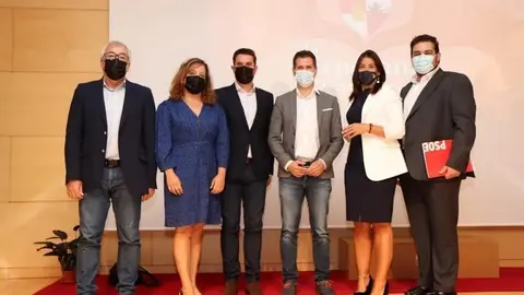 Reunión de la Interparlamentaria del PSOE