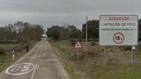 Estado de la carretera ZA-321