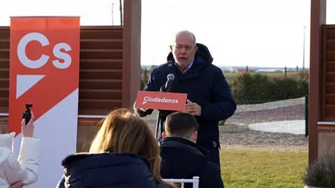Francisco Igea en la presentación de la candidatura de Ciudadanos en Zamora. | FOTO: Rocío Gato