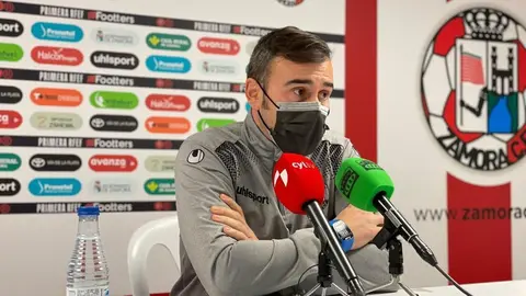 Yago Iglesias, entrenador del Zamora CF. | FOTO: Zamora CF