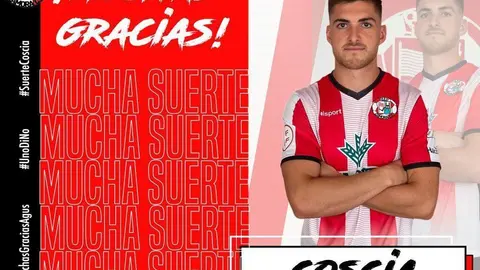 Agustín Coscia. Fotografía: Zamora CF