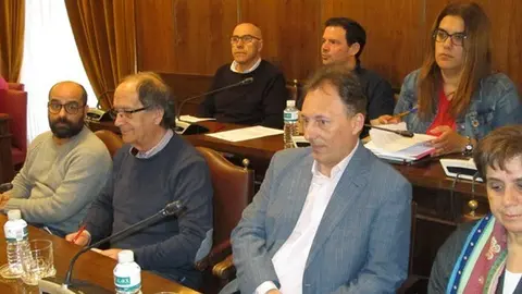 Grupo de diputados socialistas en la Diputación de Zamora