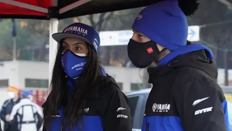 Sara García y JAvier Vega en Tordesillas