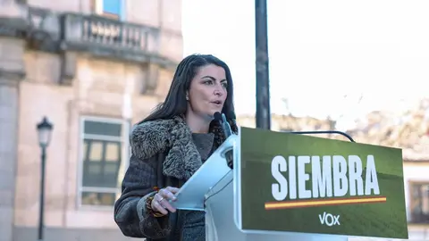 Macarena Olona, dirigente de Vox.