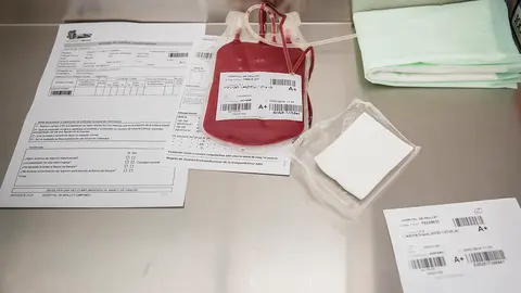 Foto archivo donación sangre