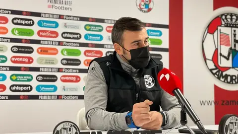 Yago Iglesias, entrenador del Zamora CF. | FOTO: Zamora CF