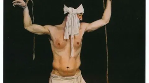 Una de las obras expuestas en La Alhóndiga