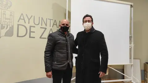 Iñaki López con Quintana