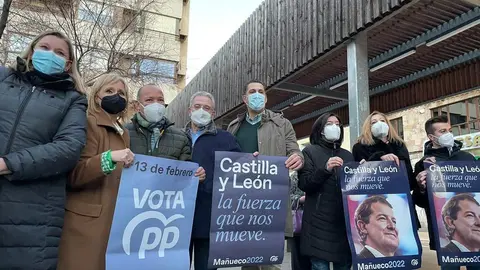 Los candidatos del PP por Zamora a las elecciones de la Junta de Castilla y Le&oacute;n.