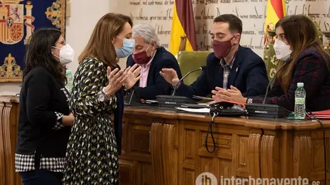 Un momento del Pleno. Foto Interbenavente