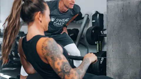 Foto de archivo entrenador