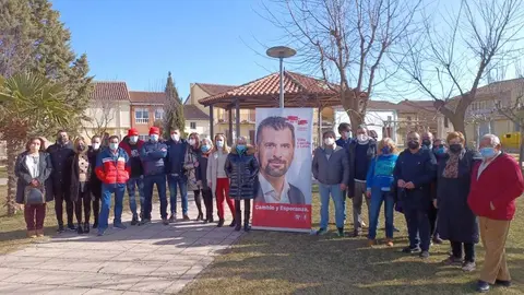 PSOE Zamora. Domingo 30-01-2022. Visita El Perdigón y Morales del Vino