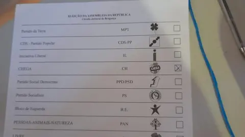 Papeleta electoral