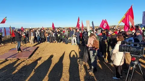 Concentración en Barcial del Barco