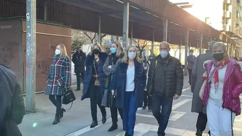 Ana Pastor por Santa Clara, en Zamora.