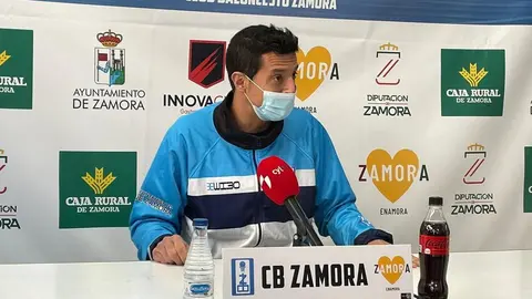Saulo Hernández, entrenador del CB Zamora.