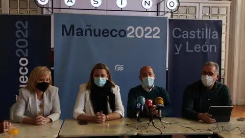 Los candidatos del PP de Zamora a las Cortes de Castilla y León el 13F realizan un balance de la campaña electoral
