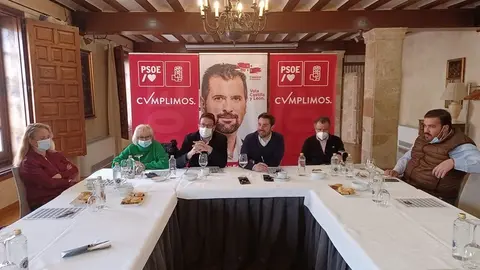 Rueda de prensa del PSOE sobre el balance de fin de campaña