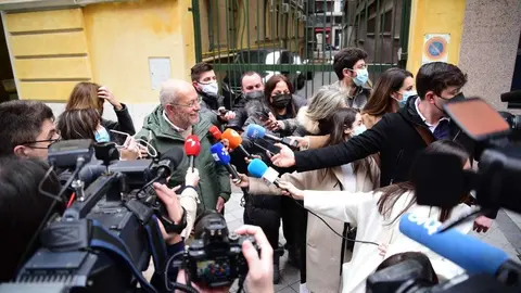 Francisco Igea tras votar.