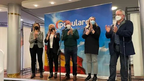 Los candidatos del PP de Zamora elegidos como procuradores a las Cortes de Castilla y León.