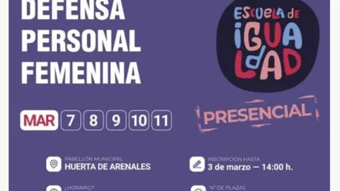 Curso Defensa Personal Femenina