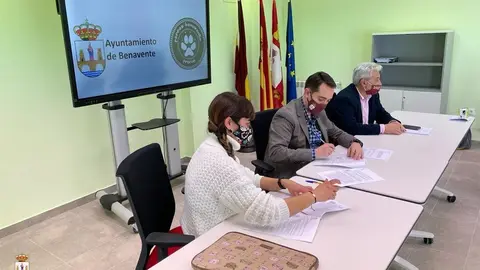 Firma del convenio de colaboración