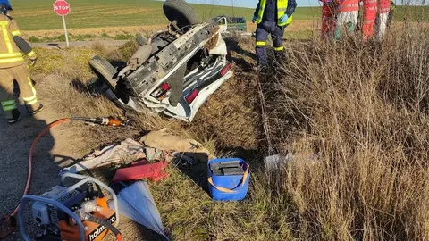 Escena de la accidente