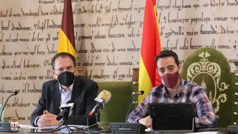 El alcalde de Benavente, Luciano Huerga