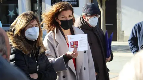 Delegada durante presentación Bono Rural de Transporte (archivo)