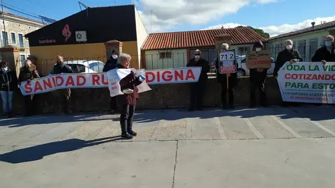 Vigésimocuarta protesta de la Plataforma en Defensa de  la Sanidad Pública de Sayago