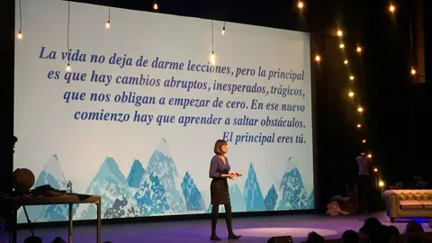 Irene Villa en el I Congreso "Ahora Ilusión"