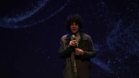 Miguel de Lucas durante la presentación de las ponencias "Ahora Ilusión"