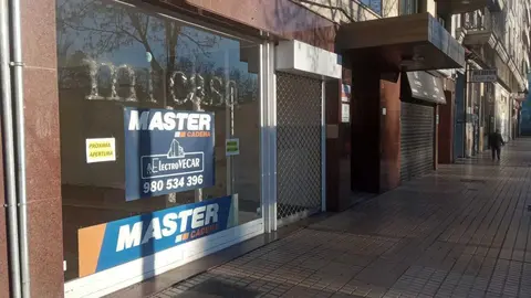 Cierre franquicia en Avenida Príncipe de Asturias