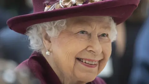 La reina Isabel II de Inglaterra