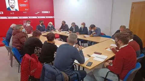 02 PSOE Zamora. NdP reunión Comisión Ejecutiva Provincial 20-02-2022