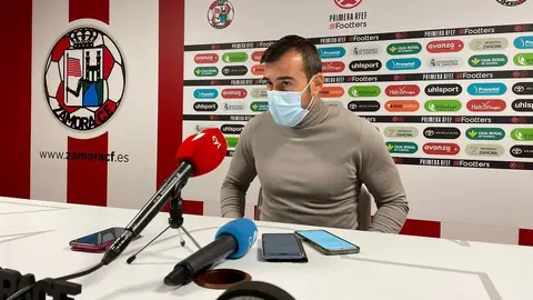 Yago Iglesias, entrenador del Zamora CF.