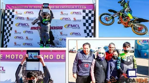 Adrián Carrera tras recibir el galardón